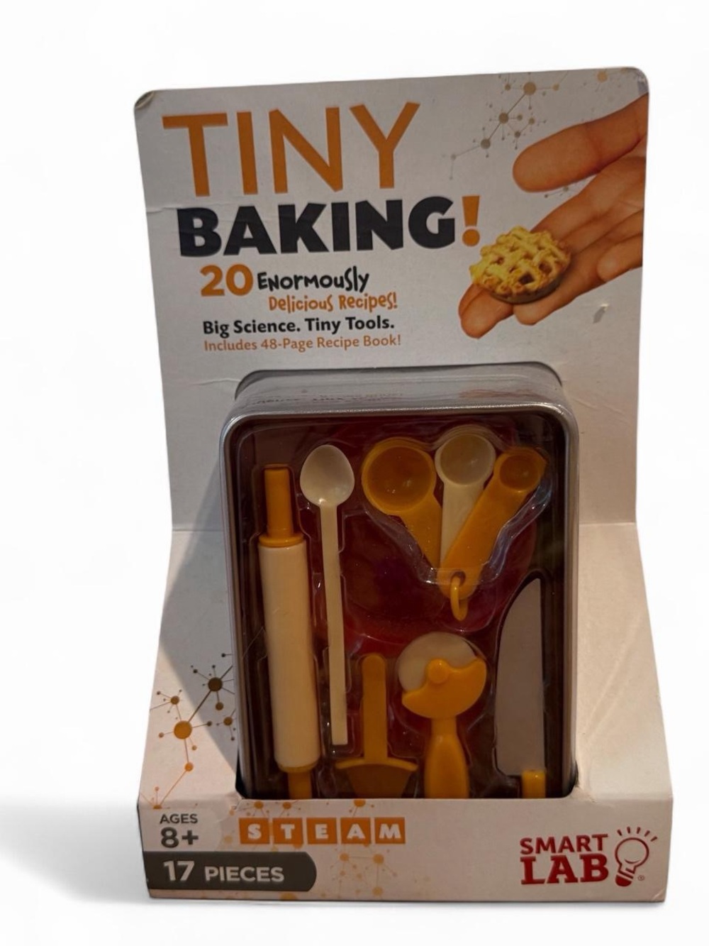 Tiny Baking! 17-Piece Kids Baking Tool Set STEM toy